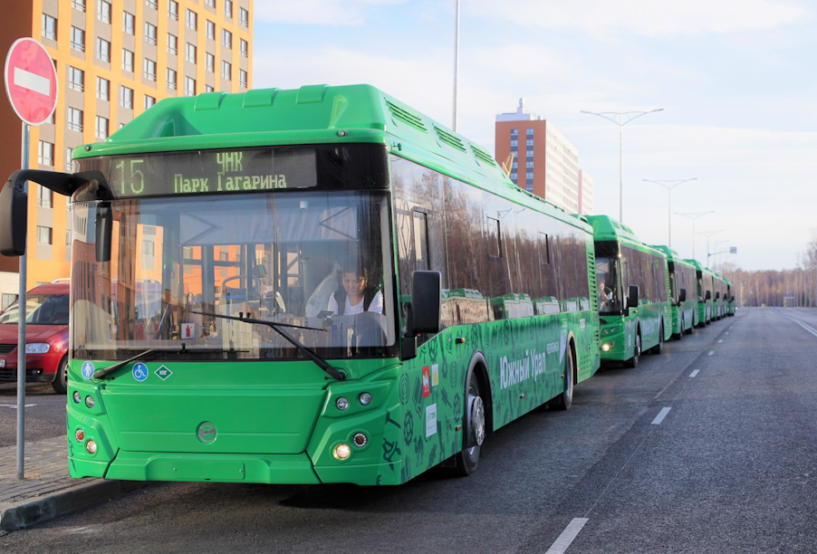 В Челябинск по нацпроекту поступили 16 новых автобусов